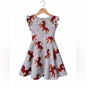 Bapribap Horse Dress. Size 6. Boutique Brand. Great Condition. HTF